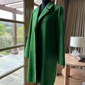 Zara faux suede coat